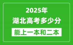 预计2025年湖北高考多少能上一本和二本_录取分数线预测