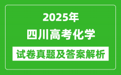 2025年四川高考化学试卷真题及答案解析(完整版)
