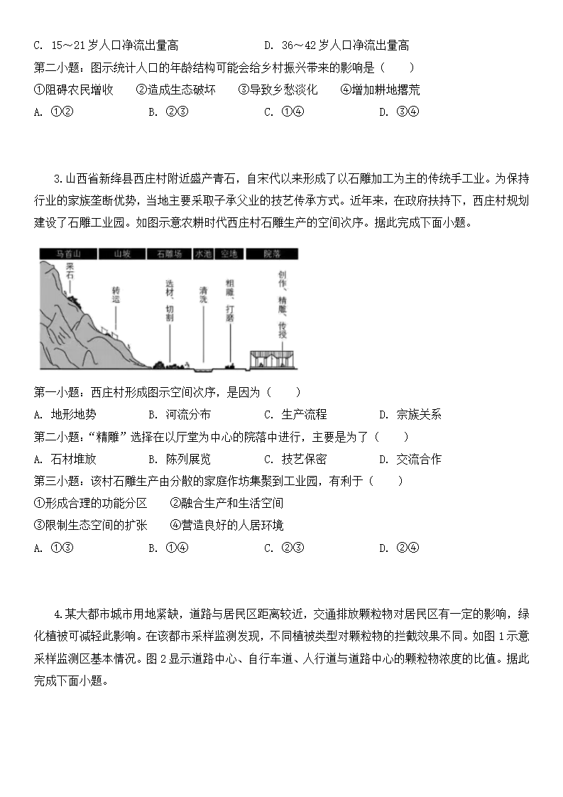 2025年湖南高考地理试卷真题及答案解析(完整版)