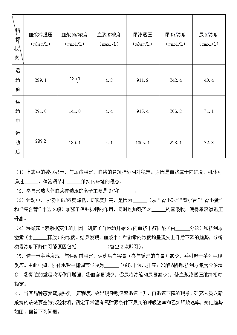 2025年江西高考生物试卷真题及答案解析(完整版)
