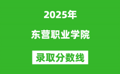 东营职业学院2025年录取分数线（含2024历年）